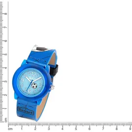 Scout Kinderuhr Fußball 280305030 Gehäusefarbe Blau
