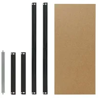 shelfplaza HOME 100x50 cm Fachboden-Set in anthrazit für HOME Schwerlastregale