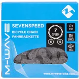 M-Wave Fahrradkette 116 Glieder 1/2" x 3/32"