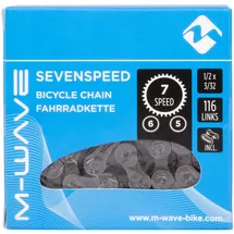 M-Wave Fahrradkette 116 Glieder 1/2" x 3/32"