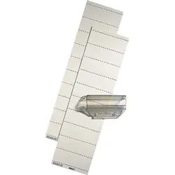 Esselte Blanko-Schildchen 60x21mm weiß VE=30x100 Stück