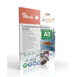 Peach S-PP580-15, Transparent, Matt, A3, Thermodruck, 0,08 mm, 303 mm