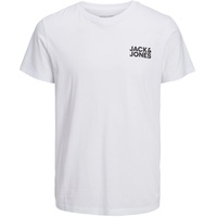 JACK & JONES Herren Rundhals T-Shirt JJECORP Logo TEE SS«, weiß