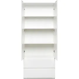 Möbel Boss Mehrzweckschrank 80 x 191 x 40 cm Weiß