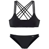 Bruno Banani Bustier-Bikini Damen Schwarz 34 Cup A/B