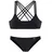 Bruno Banani Bustier-Bikini Damen Schwarz 34 Cup A/B