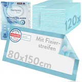 Harmony Care Inkontinenz Bettunterlage einweg - saugstarke Einmal Bettunterlagen 80 St