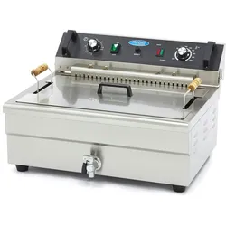 Maxima Backwaren Elektro Fritteuse 1 x 20L  mit Hahn