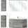 Saphir 4-tlg. Grau