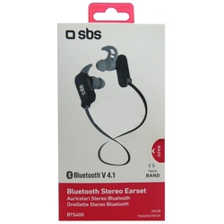 SBS Bluethooth Stereo Earset BTS400 kabellos Kopfhörer Halsband Mikrofon