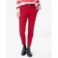 Brax Damen, Flatfronthose Style MARON S, rot, Gr. 46K