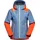 La Sportiva Crossridge Evo Shell Jkt Skijacke Moonlight/Cherry Tomato S