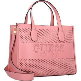 GUESS Schultertasche Katey Perf Small Tote Pink