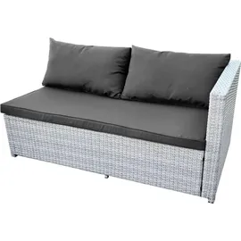 Happy Home Loungeset 3-tlg. Dunkelgrau