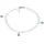 SilberDream Fußkette Silber 925 Sterling Silber ca. 25cm Kugel | Gr.: onesize