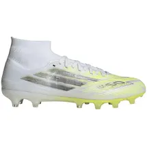 adidas F50 Sparkfusion Pro AG/FG Herren Cloud White/Iron Metallic/Hi-Res Yellow 42 2/3