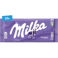 Milka Alpenmilch 90 g, 25er Pack