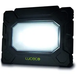 Luceco Hybrid Arbeitsleuchte 5000 Lumen 5200 Lumen,  2 Steckdosen, Anschlusskabel 5m, Metallgehäuse