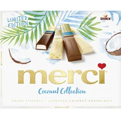 Storck Merci Vielfalt Coconut Collection 250G - Abverkauf