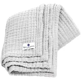nordic coast company Musselindecke, Grau, Textil, 90x120 cm, Schlafen, Babybett-Ausstattung, Babydecken & Babykissen, Babydecken