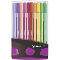 Stabilo Pen 68 ColorParade anthrazit/pink 20 Farben