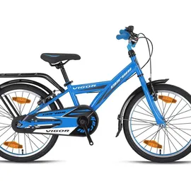 Rezzak 20 Zoll Fahrrad Kinderfahrrad Jungenfahrrad Rad Jungen Fahrrad Rücktrittbremse Blau NEU-079