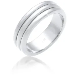 ELLI PREMIUM Partnerring ELLI PREMIUM "Paarring Drei Ringe Trauring Hochzeit 925 Silber" Gr. 66, silber, Fingerringe, Damen, 66mm, Silber 925 (Sterlingsilber), 6mm