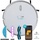 Concept VR2020, Grau, Staubsauger Roboter, Weiss