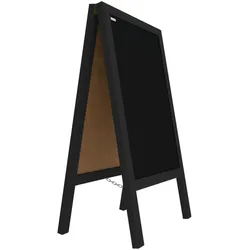 ALLboards Kundenstopper – schwarzem lackierter Holzrahmen 100x60cm