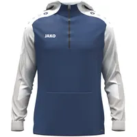 Jako Unisex Zip-Hoodie Dynamic Nachtblau/weiß/hellgrau, M