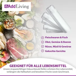 AddLiving Vakuumierrolle L - 2er Pack