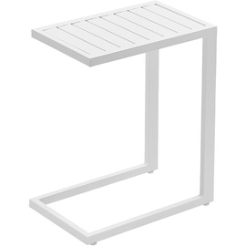 Gartenfreude Aluminium Tisch White, Weiß-Weiß