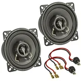 tomzz Audio 4034-010 TA10.0-Pro Lautsprecher Einbau-Set kompatibel mit Mercedes Sprinter Vito Viano 100mm Koaxial System