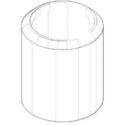 Dornbracht Haube Hülse Ersatzteile 092102073 chrom