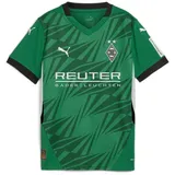 Puma Fußballtrikot Kinder Borussia Mönchengladbach Auswärtstrikot Replica 2024-2025 grün 128