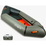 Kajak Packraft 100 aufblasbar Fluss TPU 1-Sitzer - PR100 EINHEITSGRÖSSE