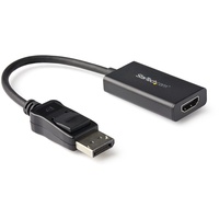 StarTech.com DisplayPort auf HDMI Adapter mit HDR - 4K 60Hz - Schwarz - DP auf HDMI Konverter -
