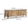 Vicco Hatto TV-Lowboard 156,8 x 50 cm Braun Holzwerkstoff