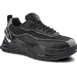 Schwarze Sneakers Cross Jeans Modische Damenschuhe, 39