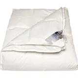 Polydaun Elke 4-Jahreszeiten Steppbett, Daunfeel Füllung 200x220 cm - Weiß