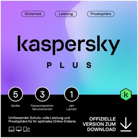 Kaspersky Lab Kaspersky Plus Abonnement Jahr(e)
