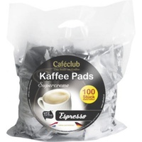 Caféclub Kaffee Pads Espresso 100x7g