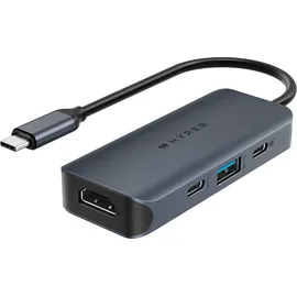 Targus Hyper HyperDrive EcoSmart Gen.2 USB-C 4-in-1 Hub 100W PD Power Pass-thru