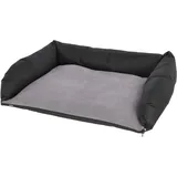 Kerbl Auto-Hundebett 80 x 60 cm grau und schwarz