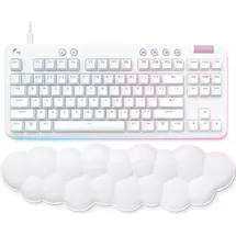 Logitech G 920-010414 Tastatur Gaming USB QWERTY Spanisch Weiß - Weiß