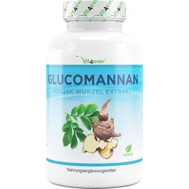 Vit4ever Glucomannan aus der Konjak Wurzel mit Chrom Kapseln 240 St.
