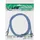 InLine Patchkabel, Cat.6A, S/FTP, TPE (LSZH), CCA, blau, 1m
