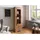 Massivmoebel24 Vitrine Toulouse 65 x 45 x 190 cm Beige