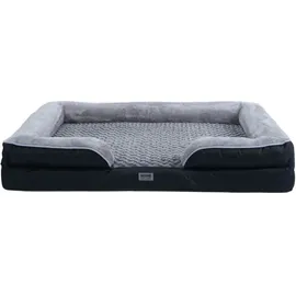 Home Deluxe Hundekissen SCOOBY 80 cm x 60 cm grau