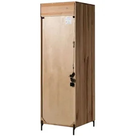 MASSIVMOEBEL24.DE Wild-/Zerreiche Garderobenschrank 62x67x195 beige